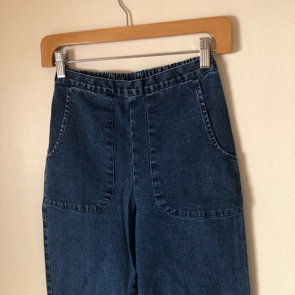 Vintage High Waist Blue Denim - Denim & Co - Picture 6 of 6